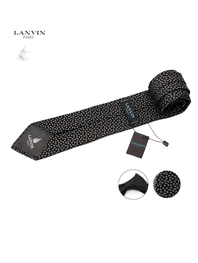 랑방 넥타이 (블랙)