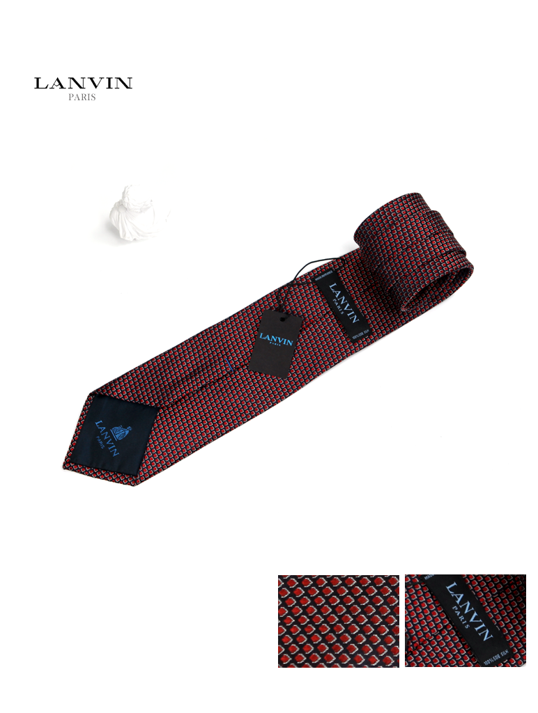 랑방 넥타이 [다크레드]