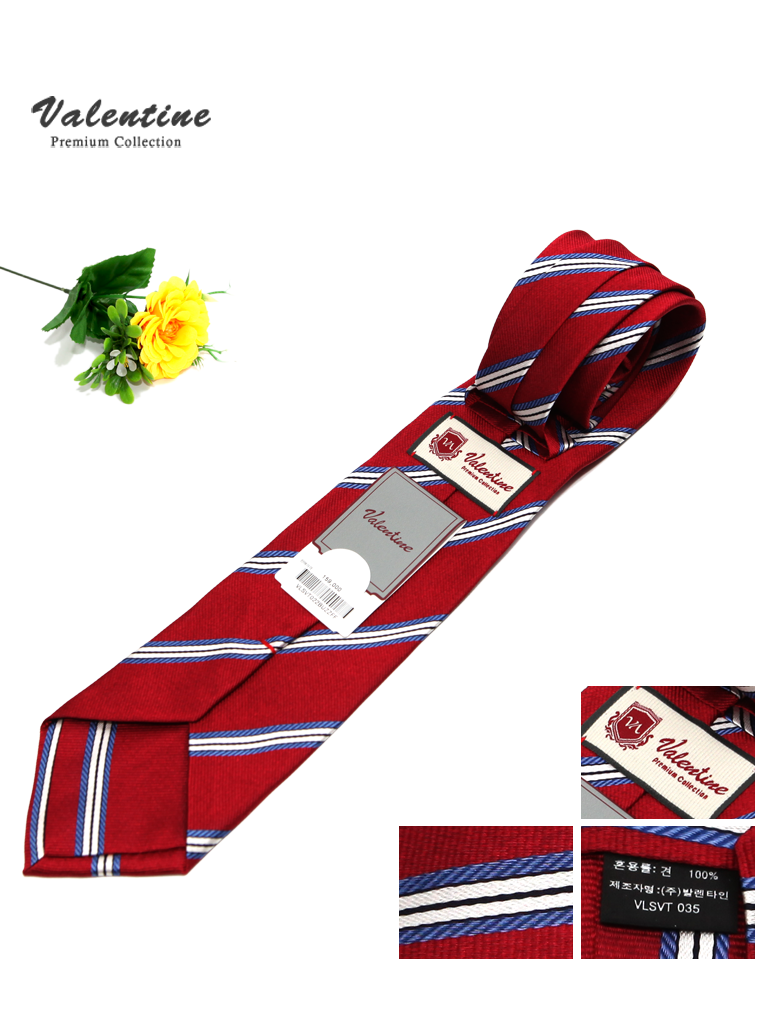 발렌타인 넥타이 [레드]