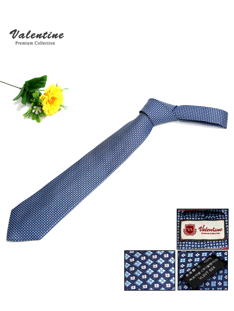 발렌타인 넥타이 [블루]