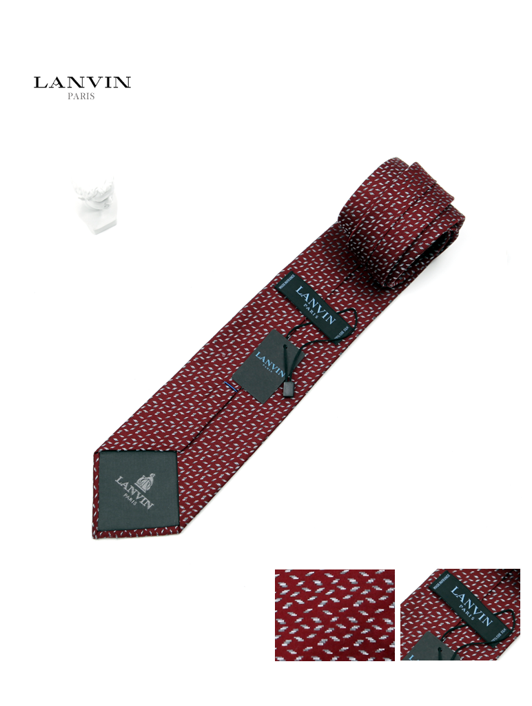 랑방 넥타이 [다크레드]