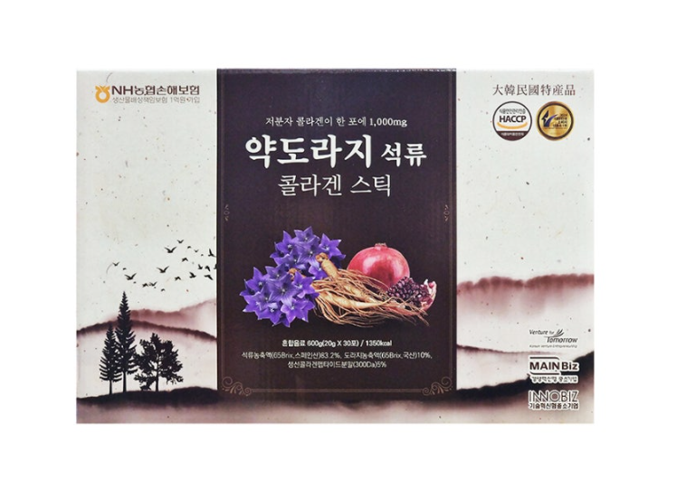 더존건강 더조은 약도라지 석류 콜라겐 스틱