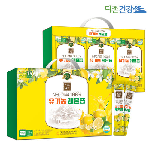 더존건강 더조은 NFC착즙 100% 유기농 레몬즙
