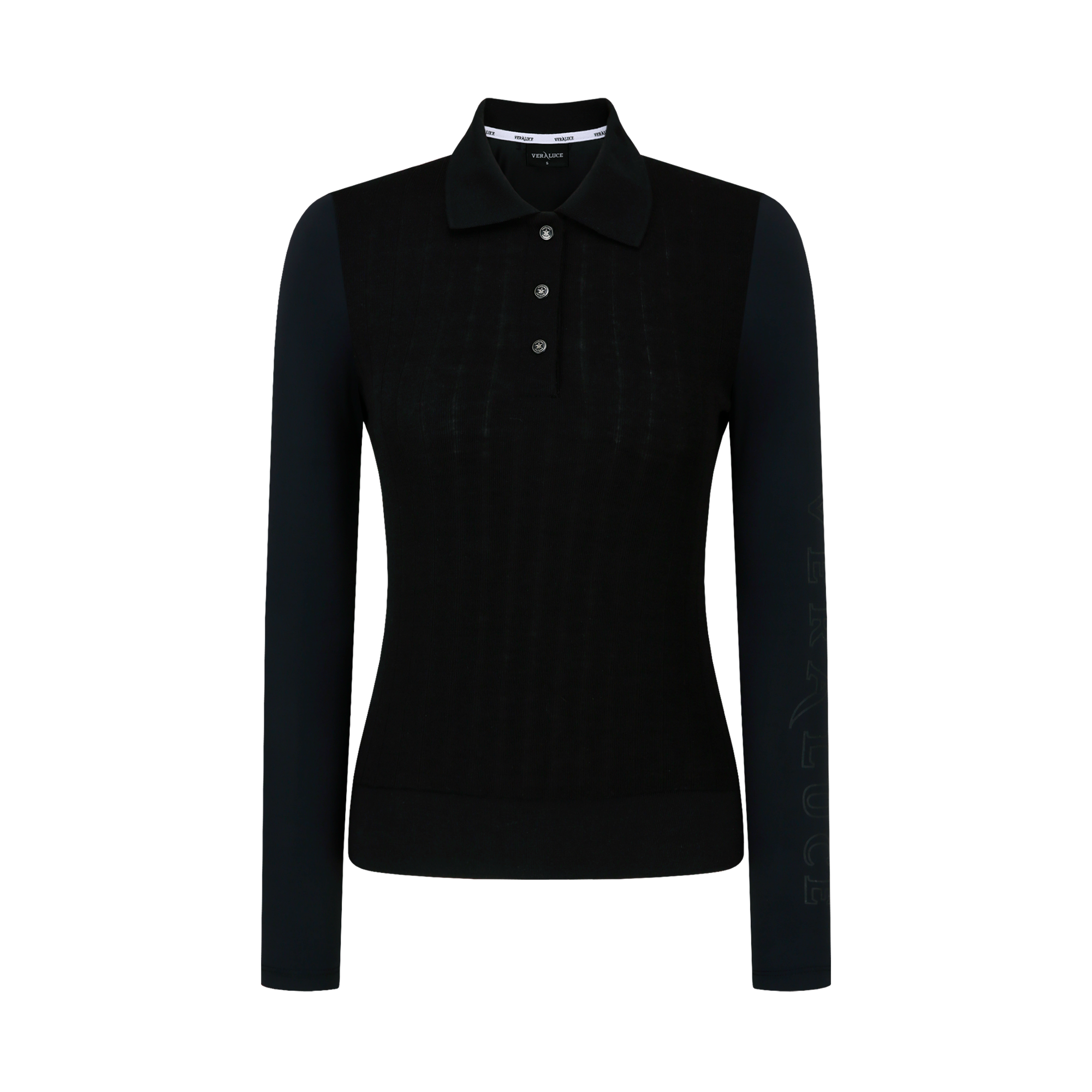 VERALUCE Golf Ann Long-Sleeved Shirt Black