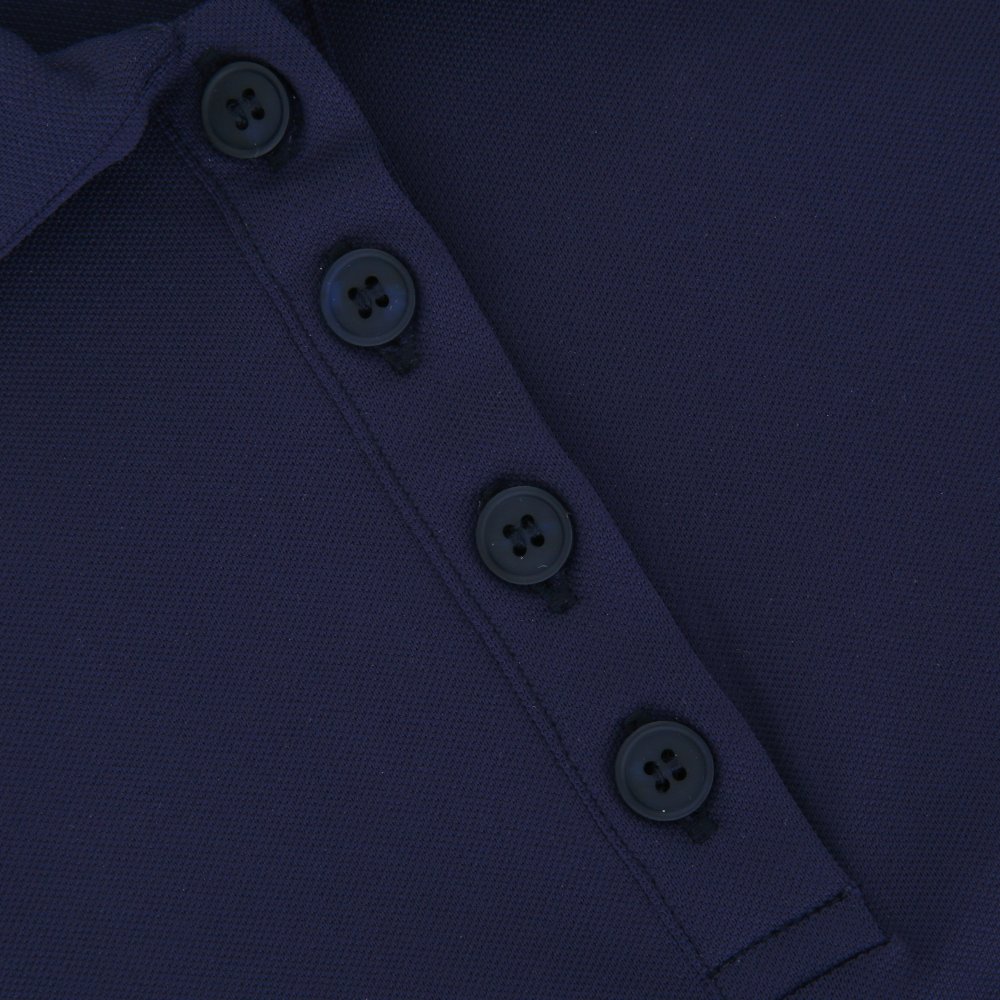 VERALUCE Golf Aster Short-Sleeved Shirt Navy