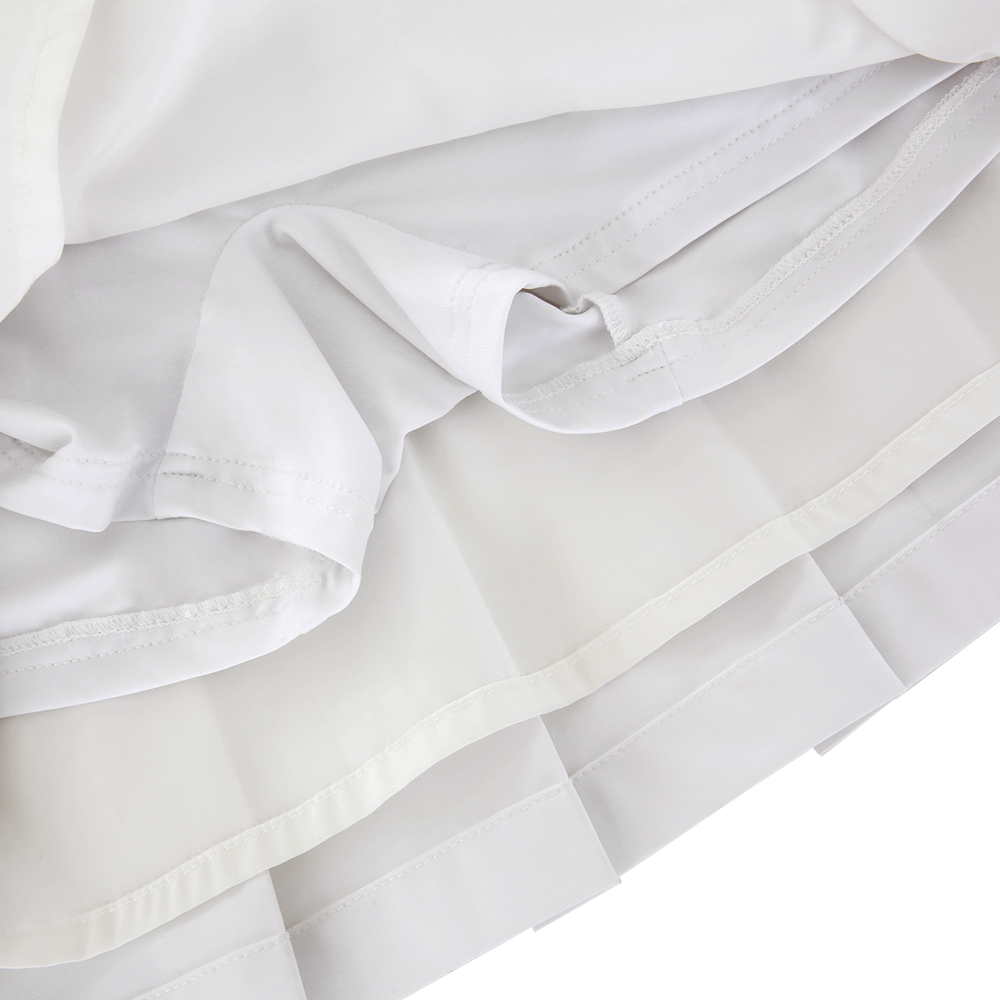 VERALUCE Golf Mandy Pleats Skirt White