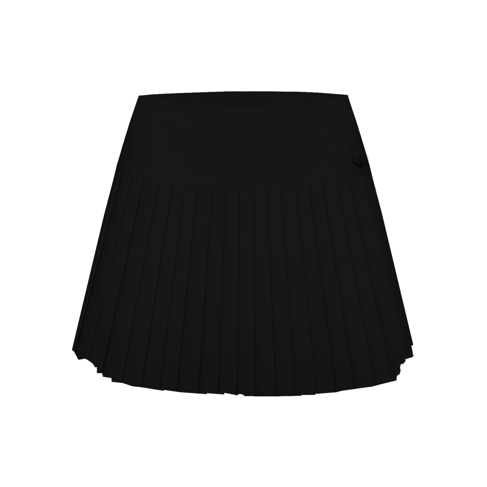 VERALUCE Golf Mandy Flared Pleats Skirt Black