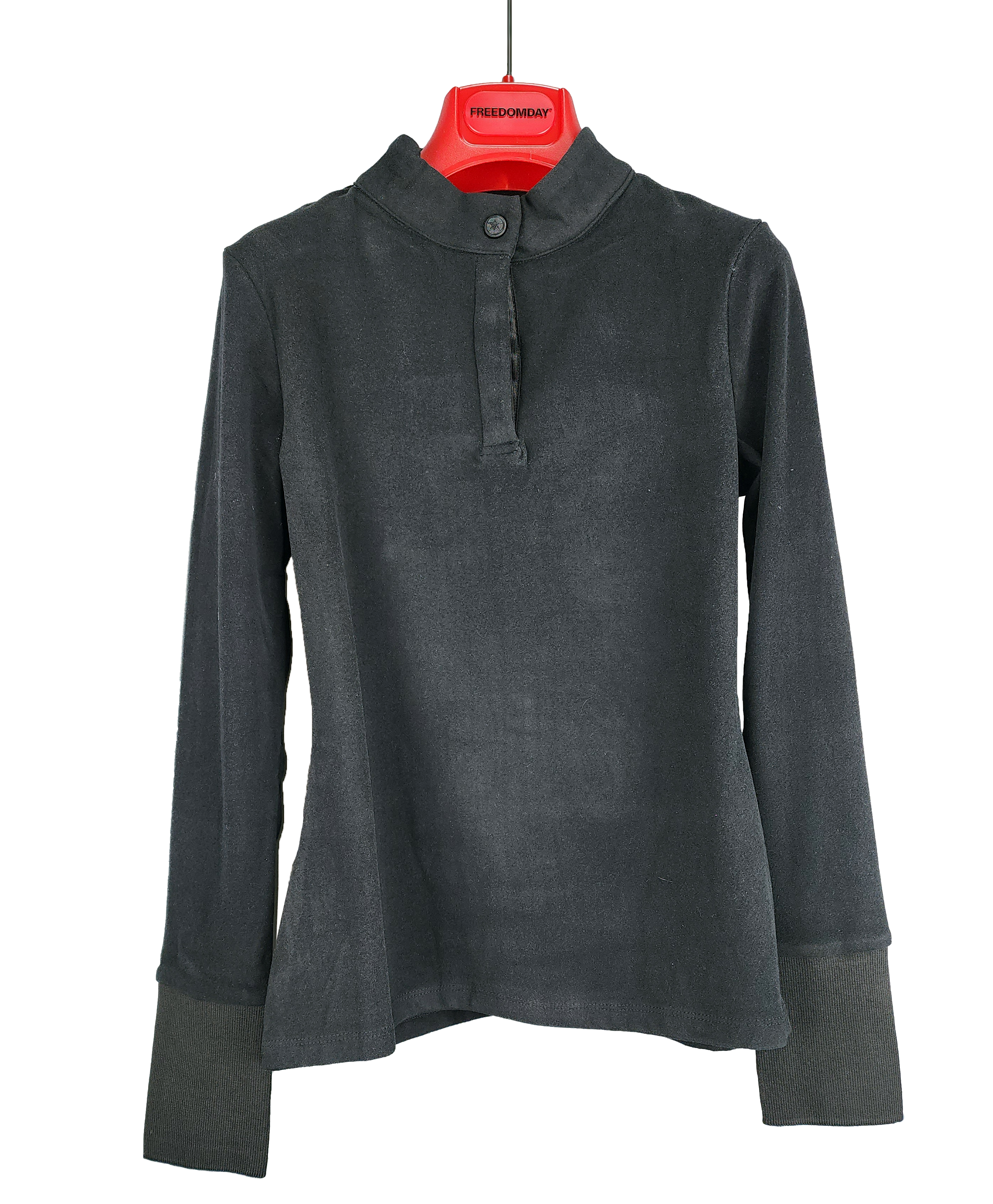 Nut china long shirt black