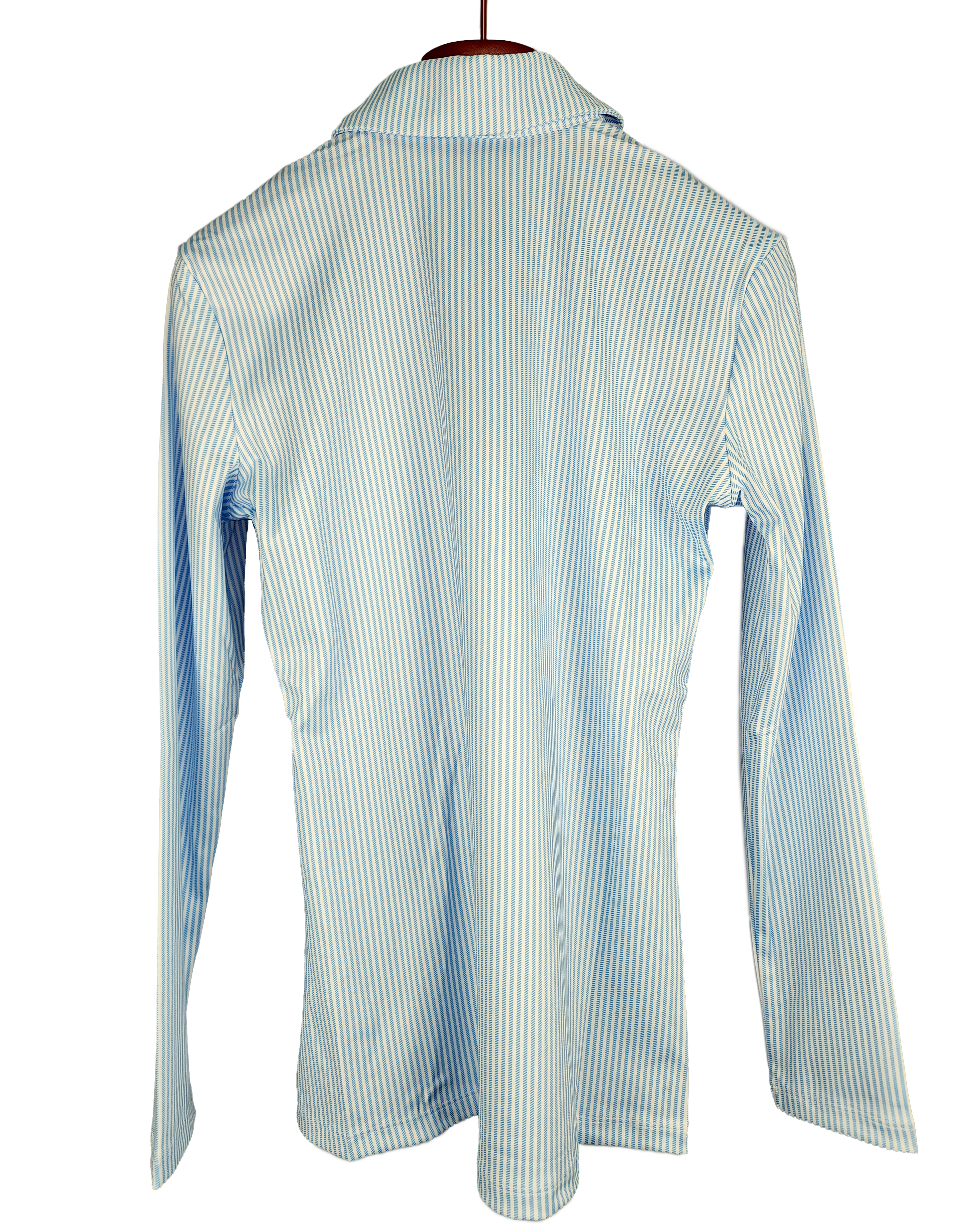 Norma Long Stripe  Shirt  Sky Blue