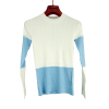 AVA POLORA ROUND NECK KNIT Blue