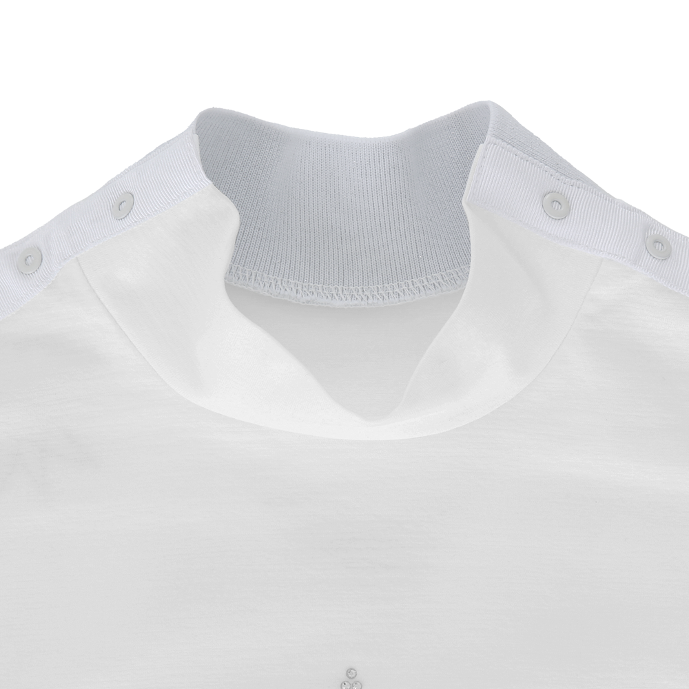 VERALUCE Golf Vivian Big Logo Sleeveless Vest White