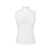 VERALUCE Golf Vivian Big Logo Sleeveless Vest White