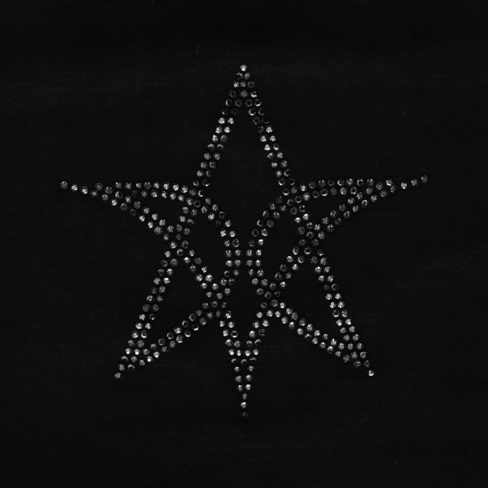 VERALUCE Golf Vivian Big Logo Sleeveless Vest Black