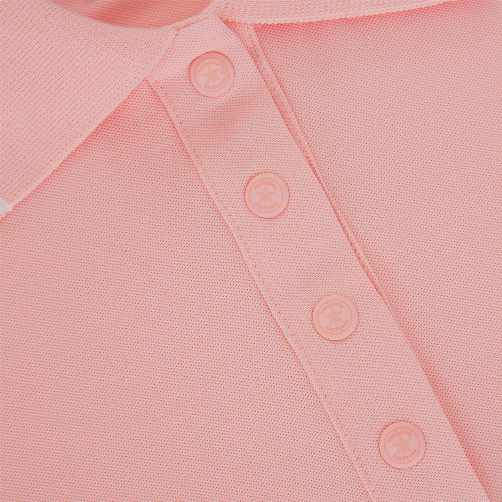 VERALUCE Golf Vivian Simple Collar Sleeveless Shirt Pink