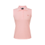 VERALUCE Golf Vivian Simple Collar Sleeveless Shirt Pink