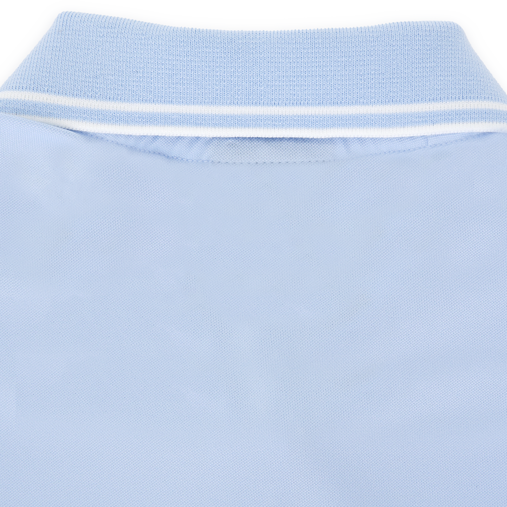 VERALUCE Golf Vivian Simple Collar Sleeveless Shirt Sky blue