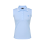 VERALUCE Golf Vivian Simple Collar Sleeveless Shirt Sky blue