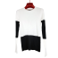 AVA POLORA ROUND NECK KNIT BlACK