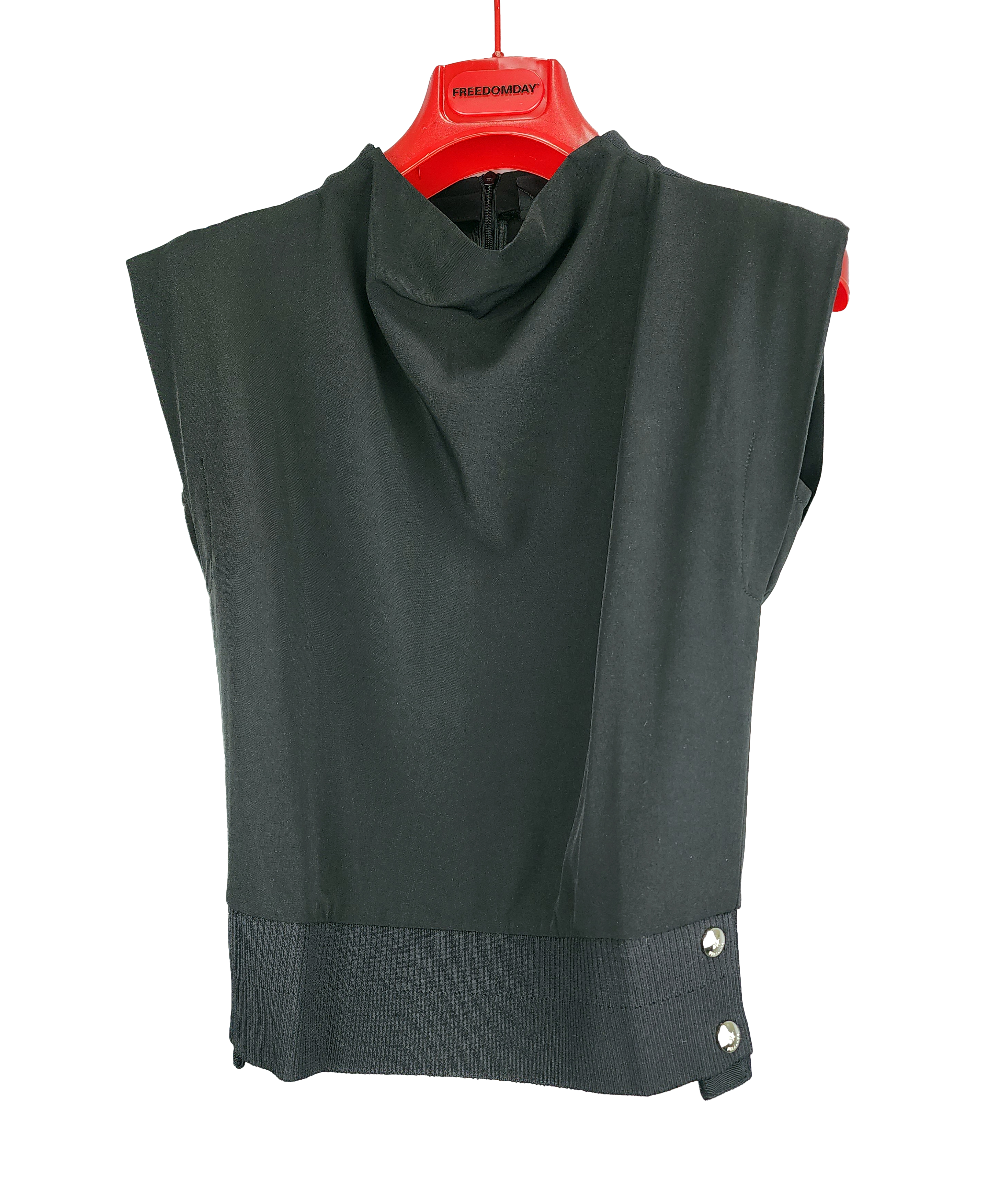 VERALUCE Golf Mandy Sleeveless Shirt Black