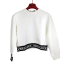 VERALUCE Golf Aloha Crew Neck Long Sleeve Sweatshirt white