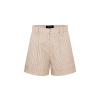 VERALUCE Golf Muses Stripe Short Pants Beige