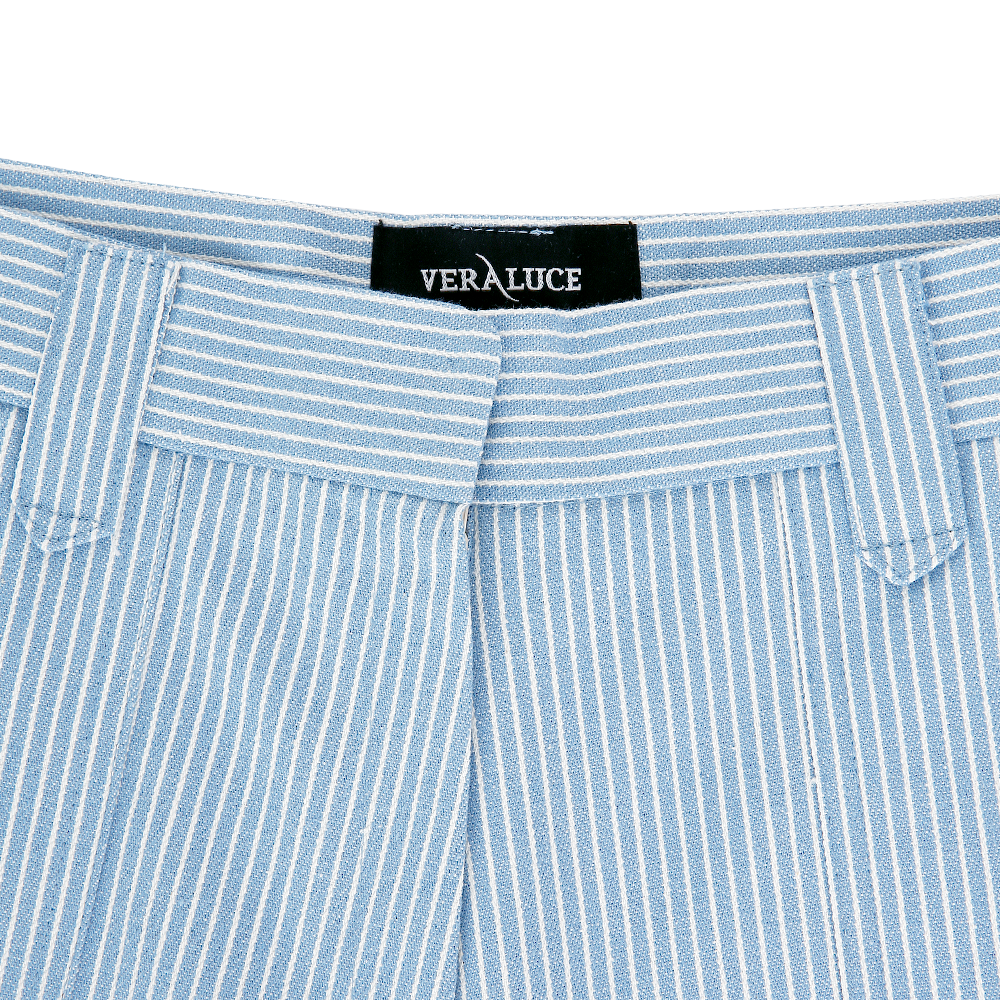 VERALUCE Golf Muses Stripe Short Pants Blue