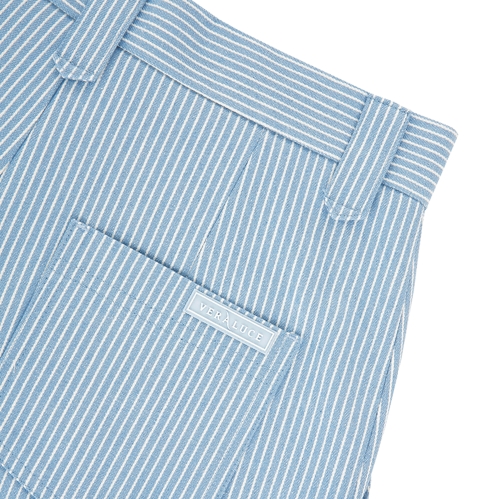 VERALUCE Golf Muses Stripe Short Pants Blue