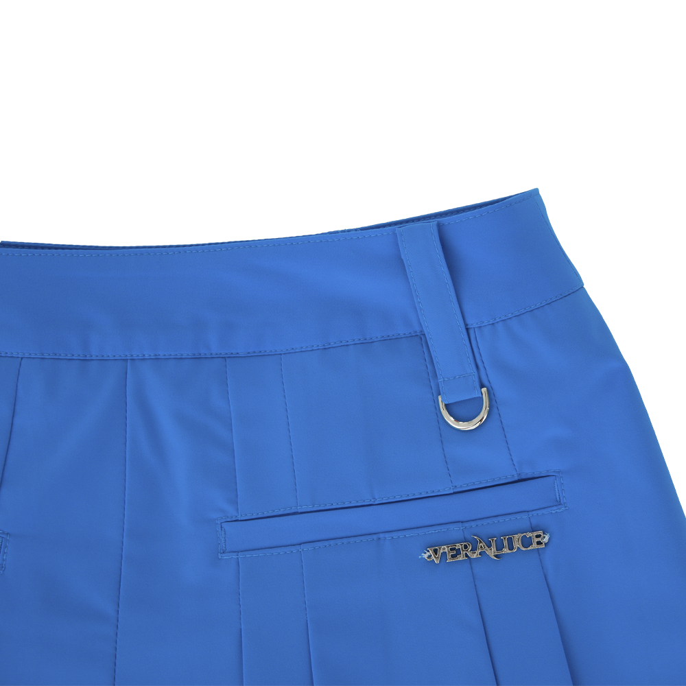 VERALUCE Golf Luna Pleats Culotte Skirt Blue