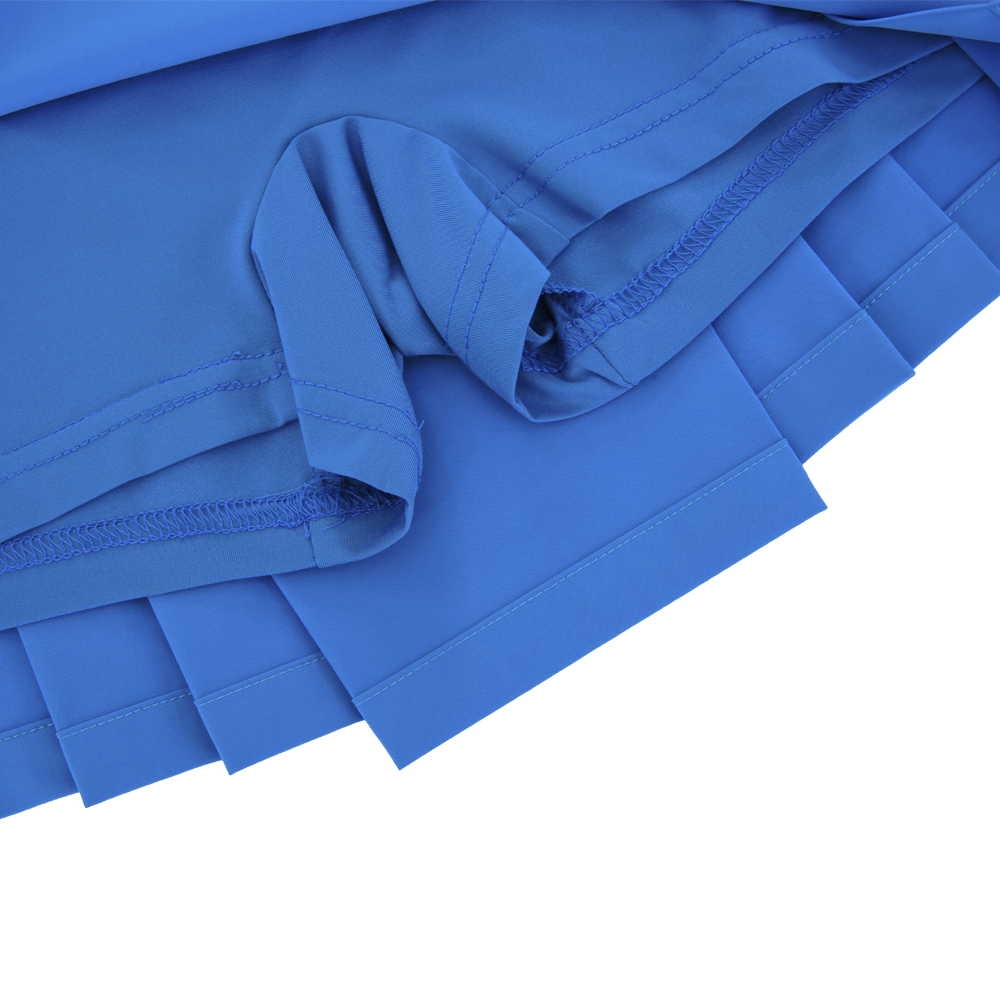 VERALUCE Golf Luna Pleats Culotte Skirt Blue