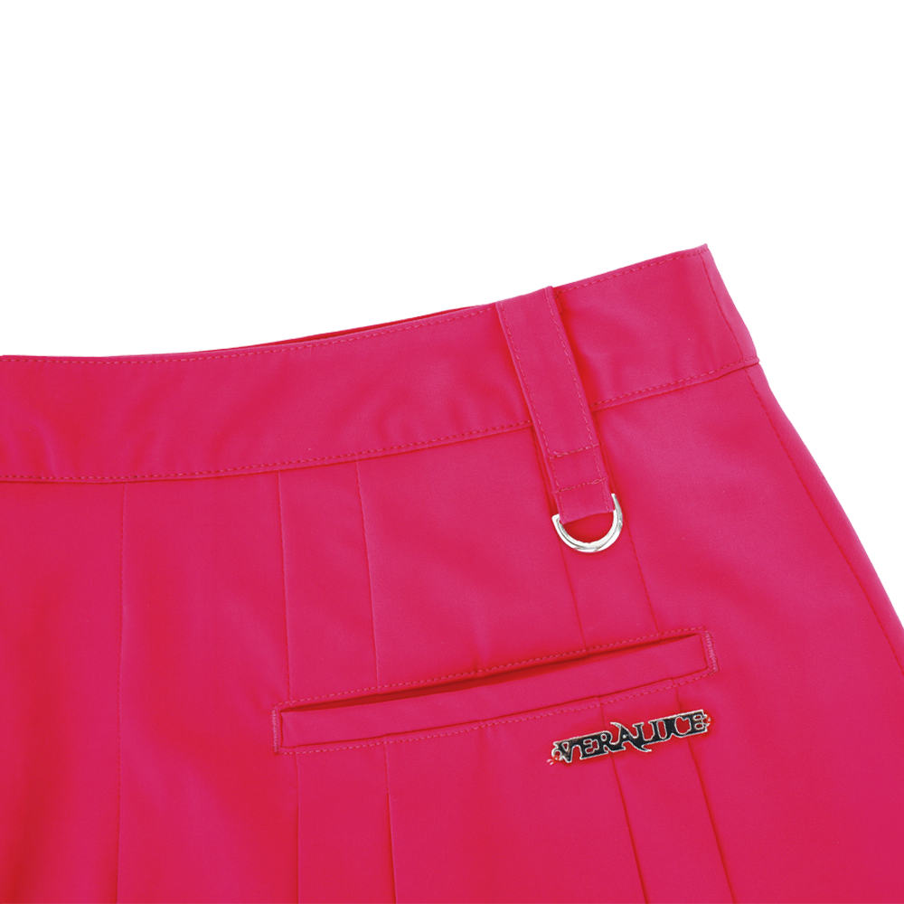 VERALUCE Golf Luna Pleats Culotte Skirt Pink