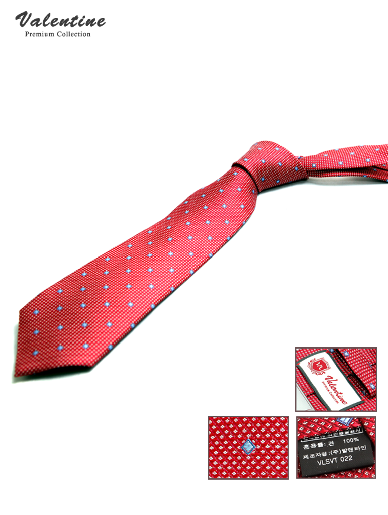 발렌타인 넥타이 [레드]
