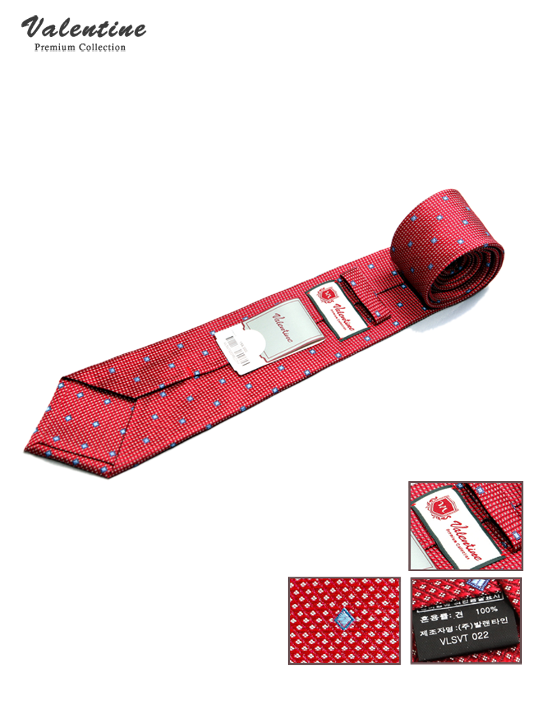 발렌타인 넥타이 [레드]